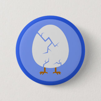 Bóton Redondo 5.08cm Botão rachado do ovo