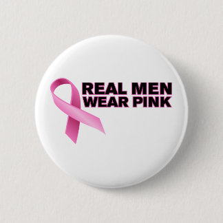 Bóton Redondo 5.08cm Botão real do rosa do desgaste de homens