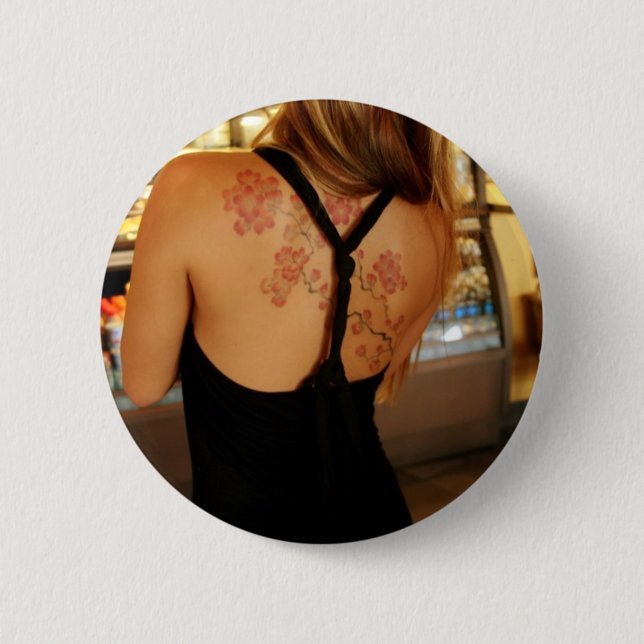 Bóton Redondo 5.08cm Botão redondo (Frente)