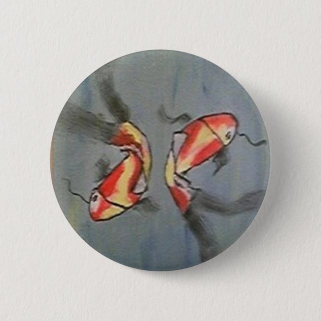 Bóton Redondo 5.08cm Botão redondo (Frente)