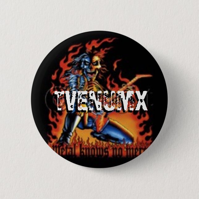 Bóton Redondo 5.08cm Botão redondo (Frente)