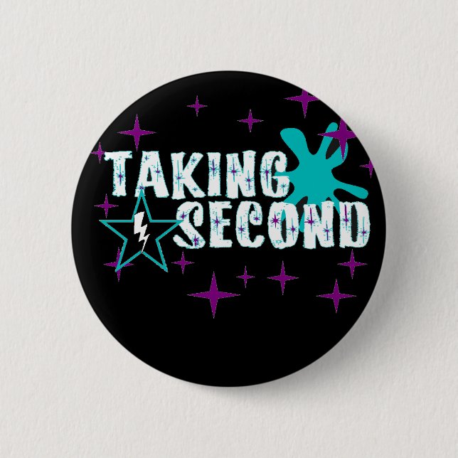 Bóton Redondo 5.08cm Botão redondo (Frente)