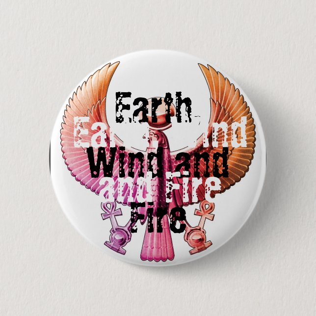 Bóton Redondo 5.08cm Botão redondo (Frente)