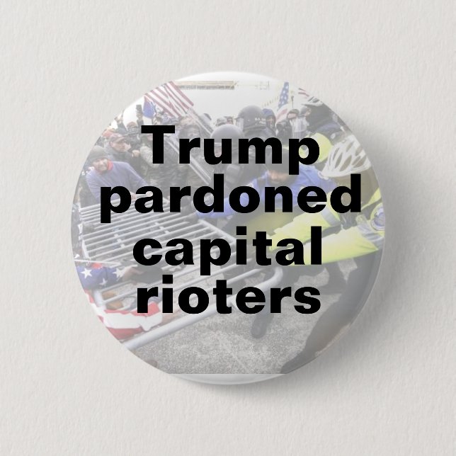 Bóton Redondo 5.08cm Botão redondo de 2,5 polegadas (Frente)