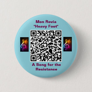 Bóton Redondo 5.08cm Botão redondo de 2,5 polegadas