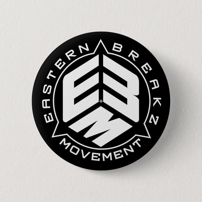 Bóton Redondo 5.08cm Botão redondo de EBM (Frente)