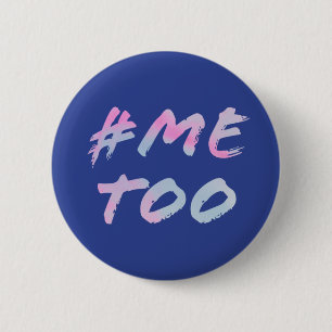 Bóton Redondo 5.08cm Botão redondo #MeToo Feminist