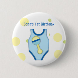 Bóton Redondo 5.08cm Botão redondo padrão de 2¼ polegadas