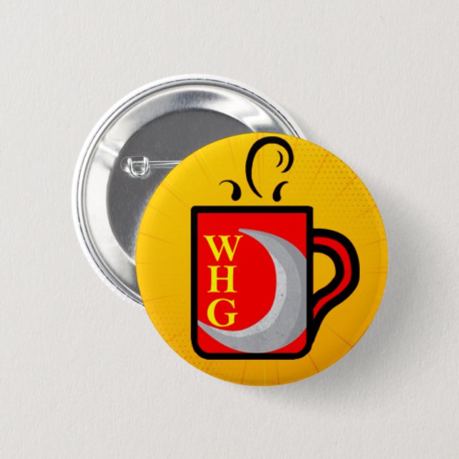 Bóton Redondo 5.08cm Botão Regular (Frente & Verso)