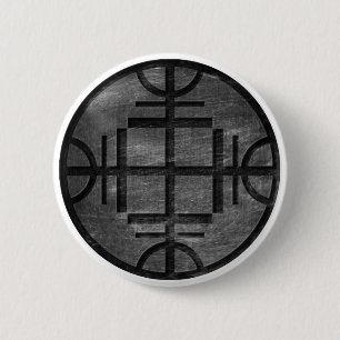Bóton Redondo 5.08cm Botão - repila o mau