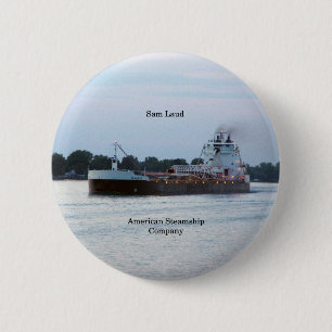 Bóton Redondo 5.08cm Botão Sam Laud