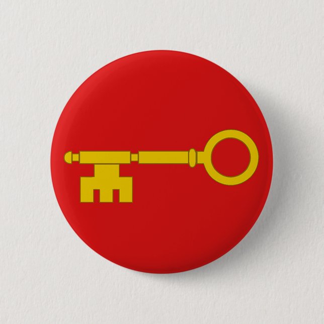 Bóton Redondo 5.08cm Botão Seneschal SCA (Frente)