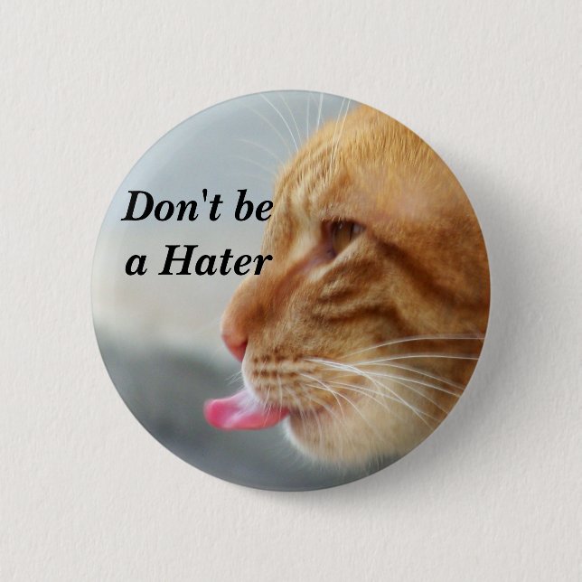 Bóton Redondo 5.08cm Botão Ser gentil (Frente)