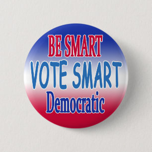 Bóton Redondo 5.08cm Botão Smart Vote Smart