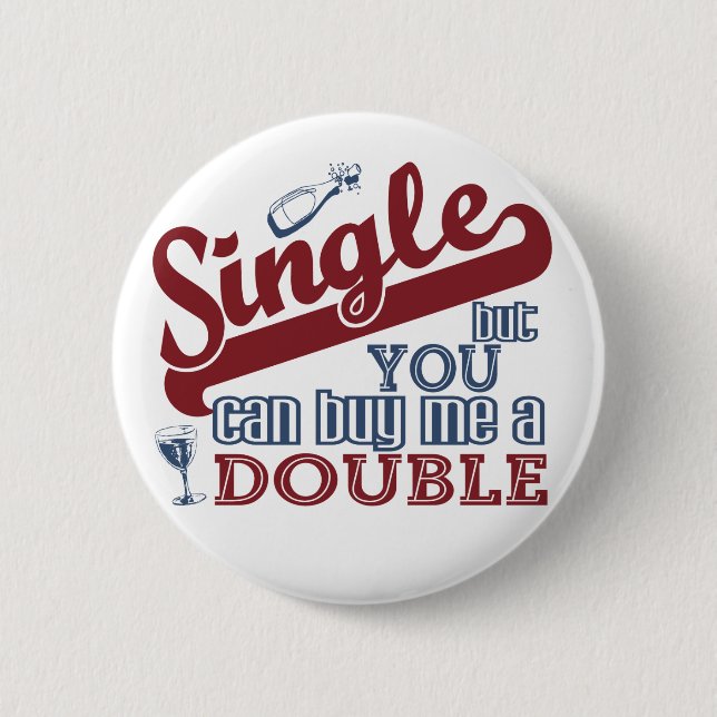 Bóton Redondo 5.08cm botão solteiro (Frente)