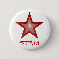 Botão Star 'STAR' branco