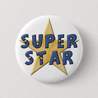 Bóton Redondo 5.08cm Botão super da estrela