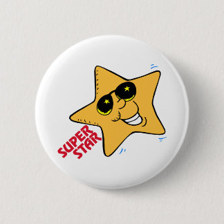Bóton Redondo 5.08cm Botão super da estrela