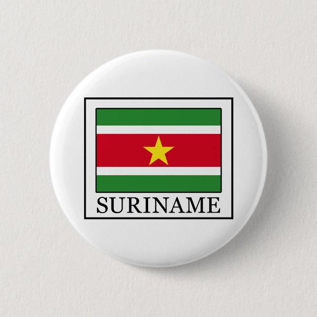 Bóton Redondo 5.08cm Botão Suriname (Frente)