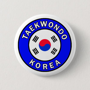 Bóton Redondo 5.08cm Botão Taekwondo