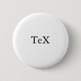 Bóton Redondo 5.08cm Botão TeX