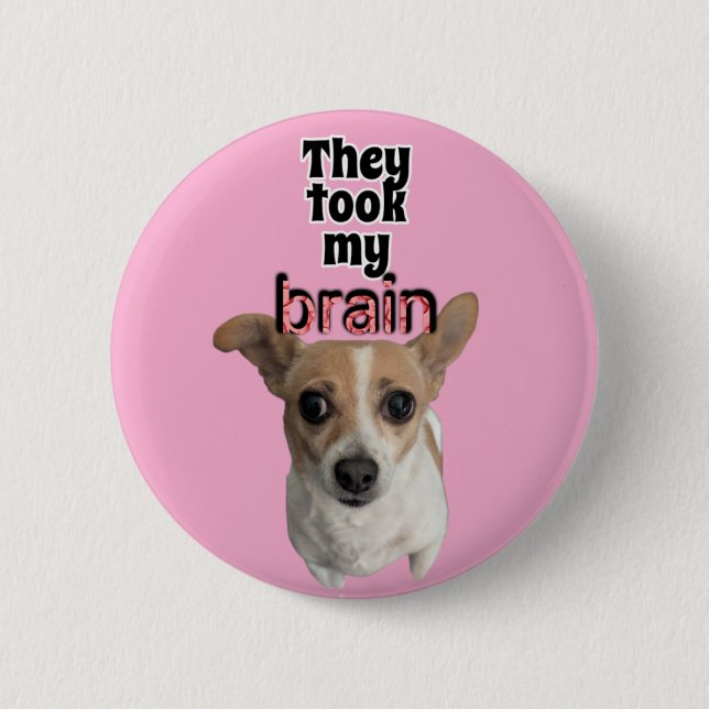 Bóton Redondo 5.08cm Botão Thieach (Frente)