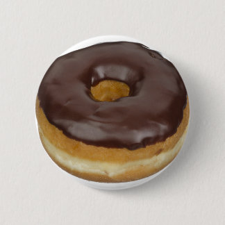 Bóton Redondo 5.08cm Botão vitrificado chocolate da filhós da rosquinha