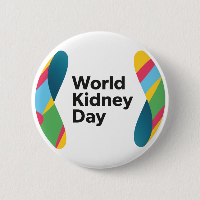 Bóton Redondo 5.08cm Botão WKD (Frente)