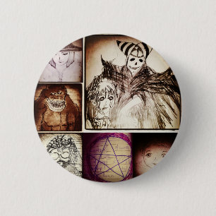 Bóton Redondo 5.08cm botão yaie anime manga mystery 2