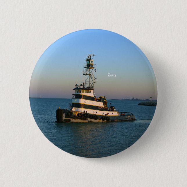 Bóton Redondo 5.08cm Botão Zeus (Frente)