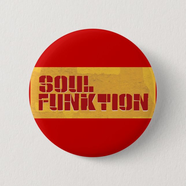 Bóton Redondo 5.08cm Botões da ALMA FUNKTION (Frente)