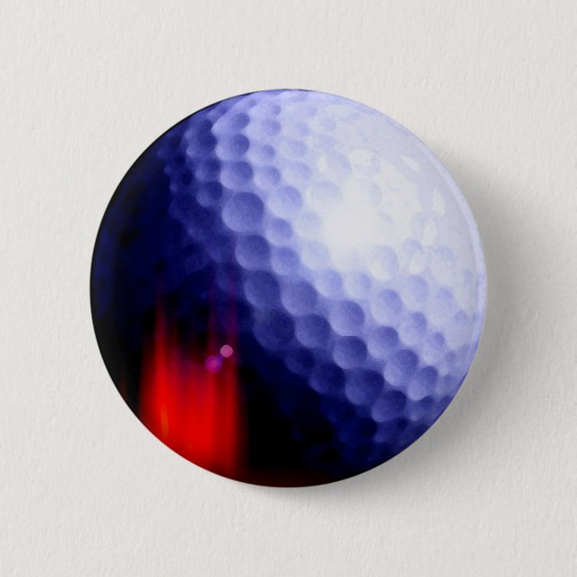 Bóton Redondo 5.08cm Botões de Bola de Golfe (Frente)