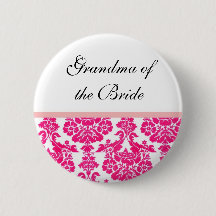 botões de casamento de damasco rosa