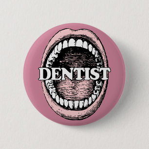 Bóton Redondo 5.08cm Botões de dentista