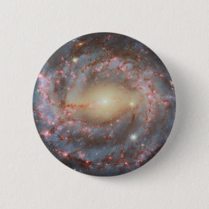 Bóton Redondo 5.08cm Botões de Galáxia Espiral