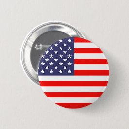 Bóton Redondo 5.08cm Botões do sinalizador americano