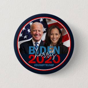 Bóton Redondo 5.08cm Botões Legal do Botão Coletor Biden Harris 2020