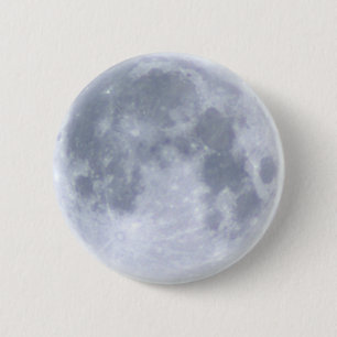Bóton Redondo 5.08cm Botões lunares da LUA CHEIA