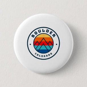 Bóton Redondo 5.08cm Boulder Colorado Skiing Snowboard Family Ski Tr