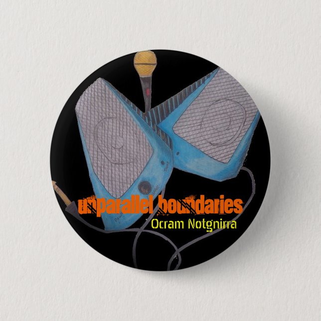 Bóton Redondo 5.08cm Boundari Unparallel… (Frente)