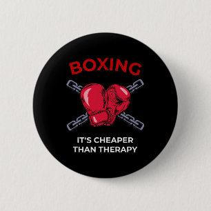 Bóton Redondo 5.08cm Boxing It's Cheaper Shirt - Boxing Lovers Gift