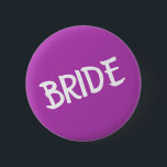 Bóton Redondo 5.08cm Branco violeta de botão nobre<br><div class="desc">Botão Bride Violet Branco.</div>