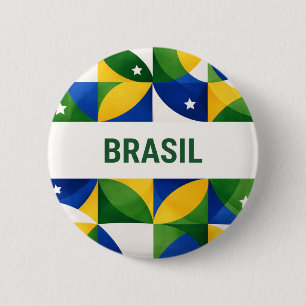 Bóton Redondo 5.08cm Brasil