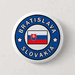 Bóton Redondo 5.08cm Bratislava Eslováquia