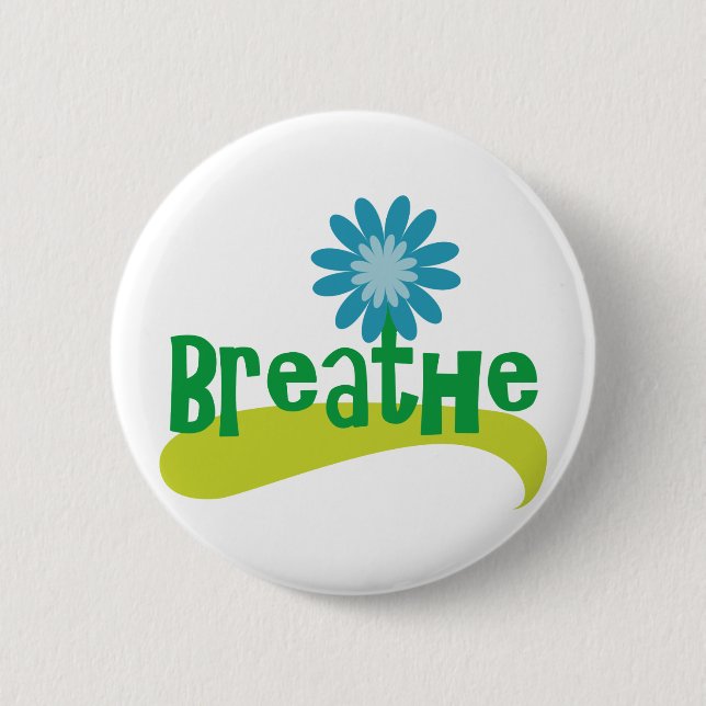 Bóton Redondo 5.08cm Breathe (Frente)