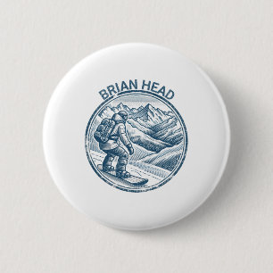 Bóton Redondo 5.08cm Brian Head Utah Snowboard Snowboarder