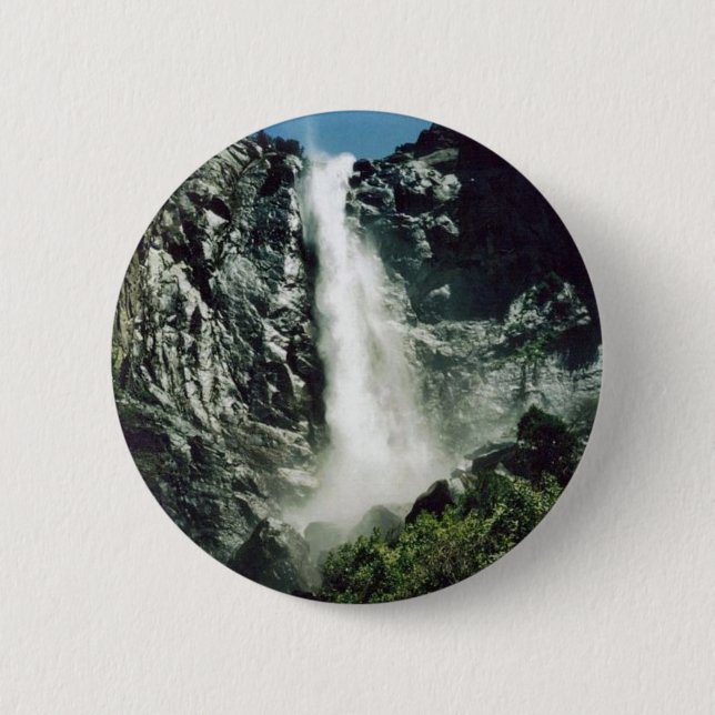 Bóton Redondo 5.08cm Bridalveil Falls (Frente)