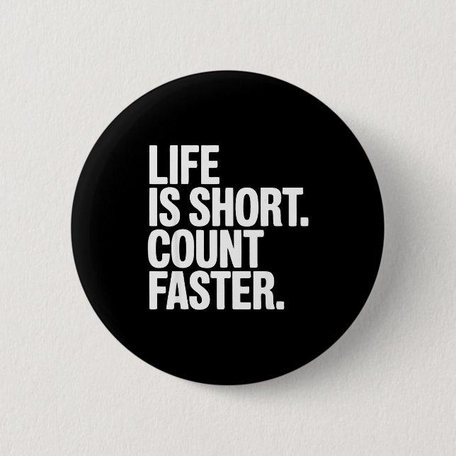 Bóton Redondo 5.08cm Bridge Player Funny Contract Bridge  (Frente)