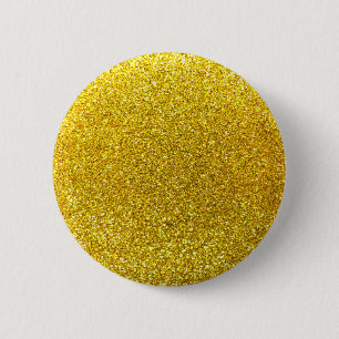 Bóton Redondo 5.08cm Brilho amarelo de néon