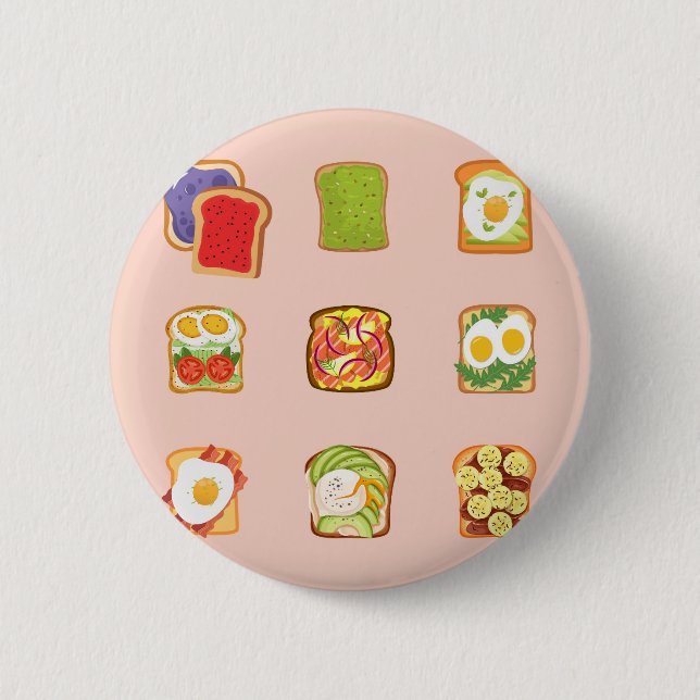 Bóton Redondo 5.08cm Brinde Brunch (Frente)